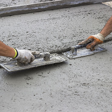 Construction dalle béton rive-sud